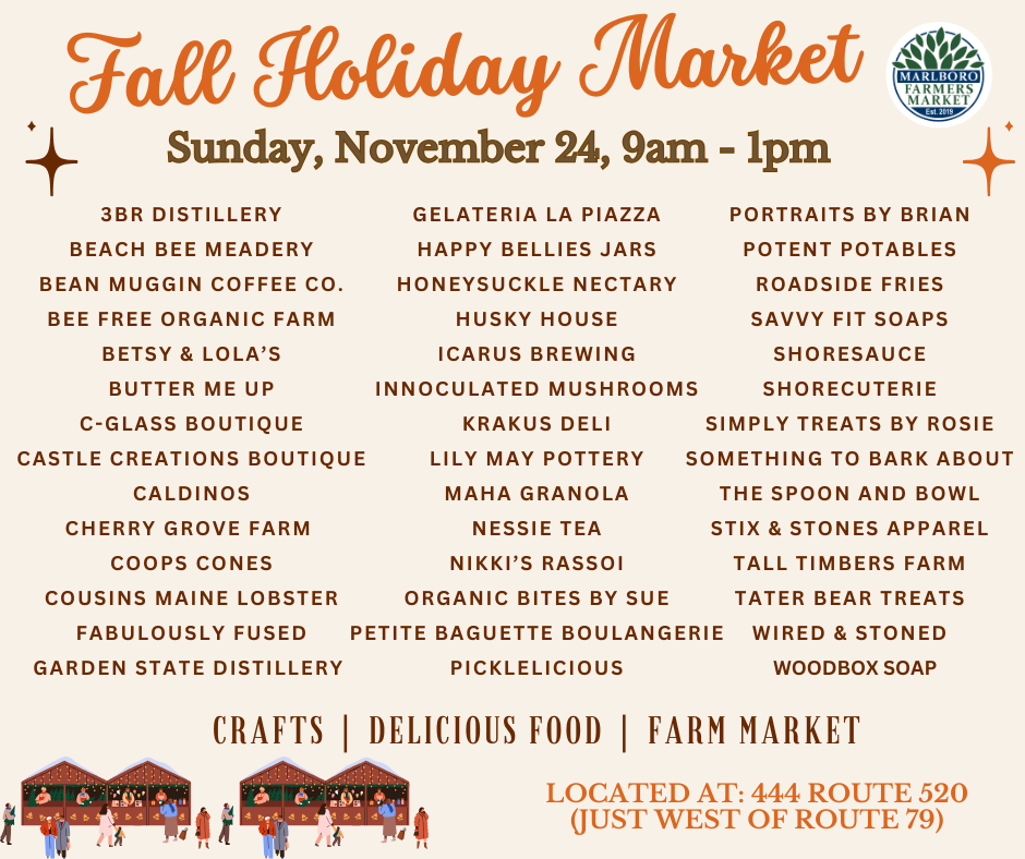 Marlboro Fall Holiday Market Nov. 24, 2024